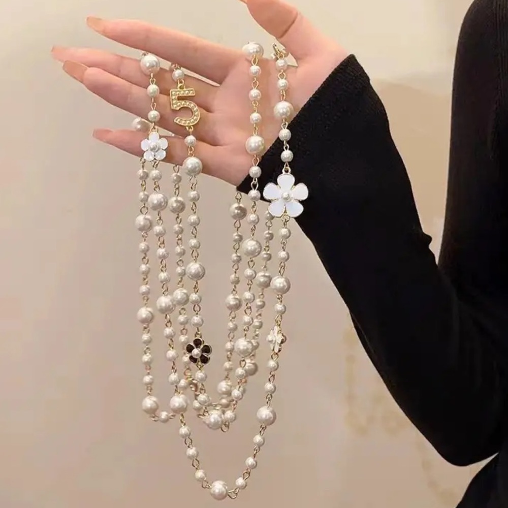 Made IN France Baroque Faux Pearl Necklace